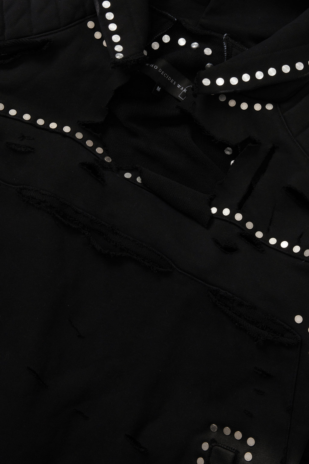 WHO DECIDES WAR HARDWARE AMOUR HOODED PULLOVER — vista 2