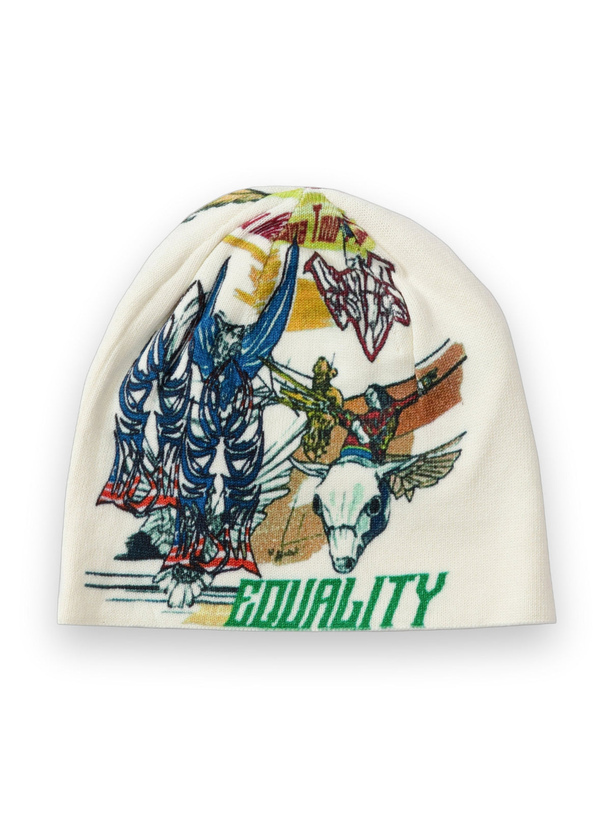 WHO DECIDES WAR AMERICANA KNIT HAT