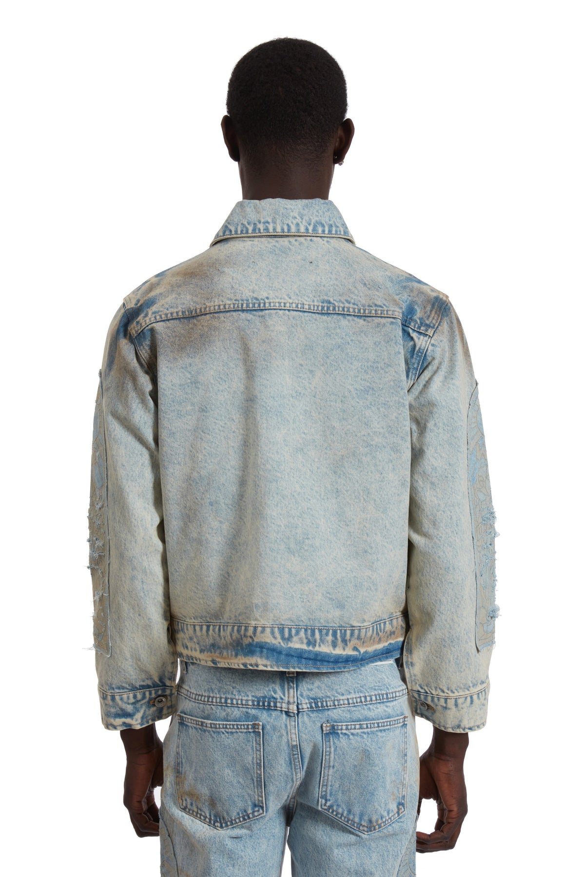 WHO DECIDES WAR MECHANIC SIGNATURE TRUCKER JACKET — vista 6
