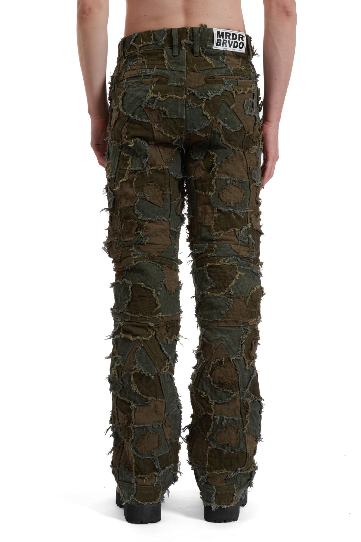 WHO DECIDES WAR FIELD CAMO MOTO PANTS — vista 6