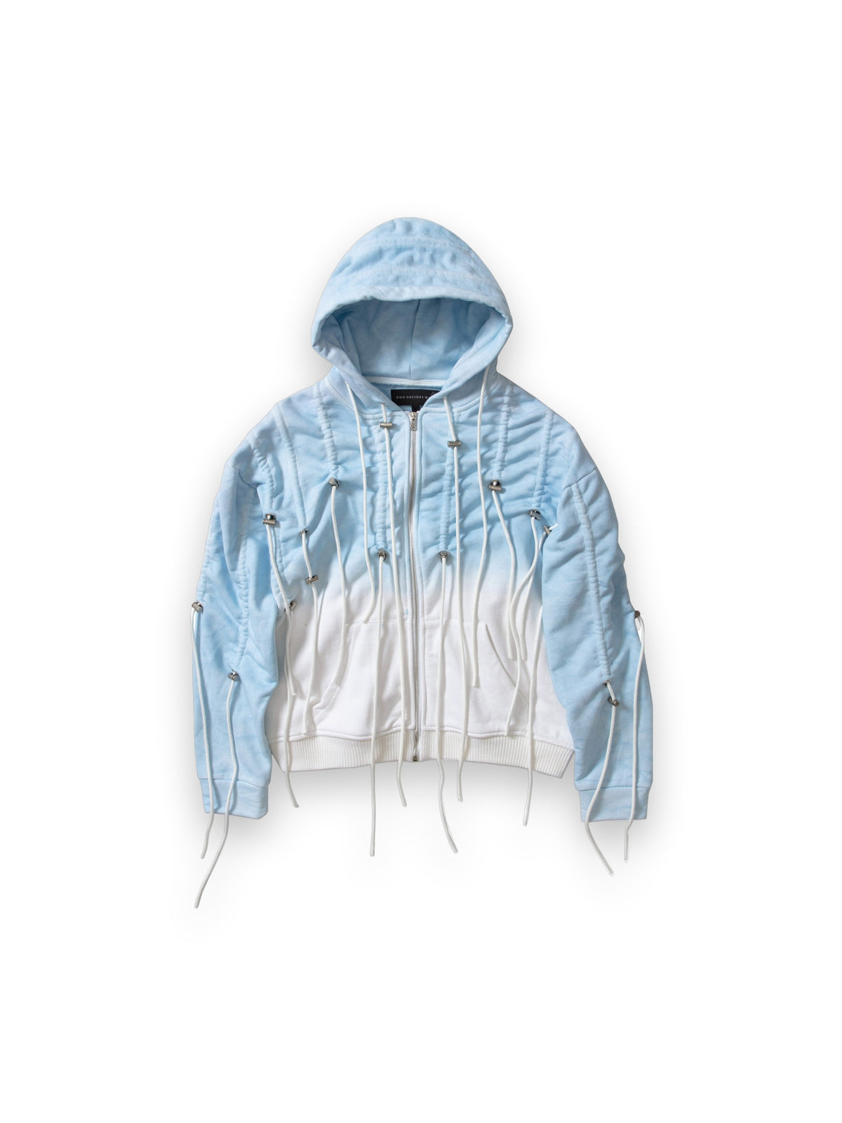 WHO DECIDES WAR STRING THEORY ZIP UP HOODIE