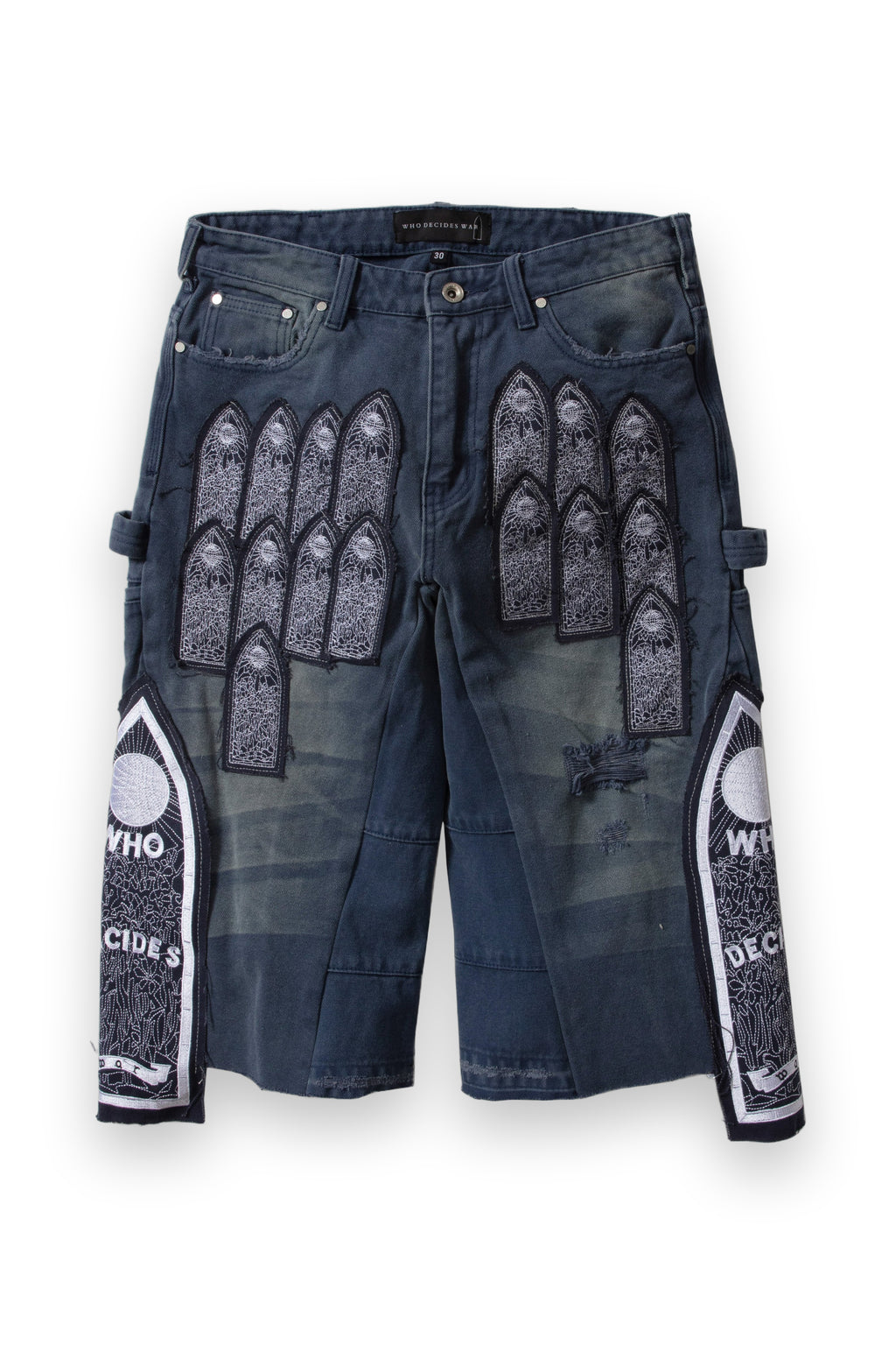 WHO DECIDES WAR PATCH ARCHED CARPENTER SHORT