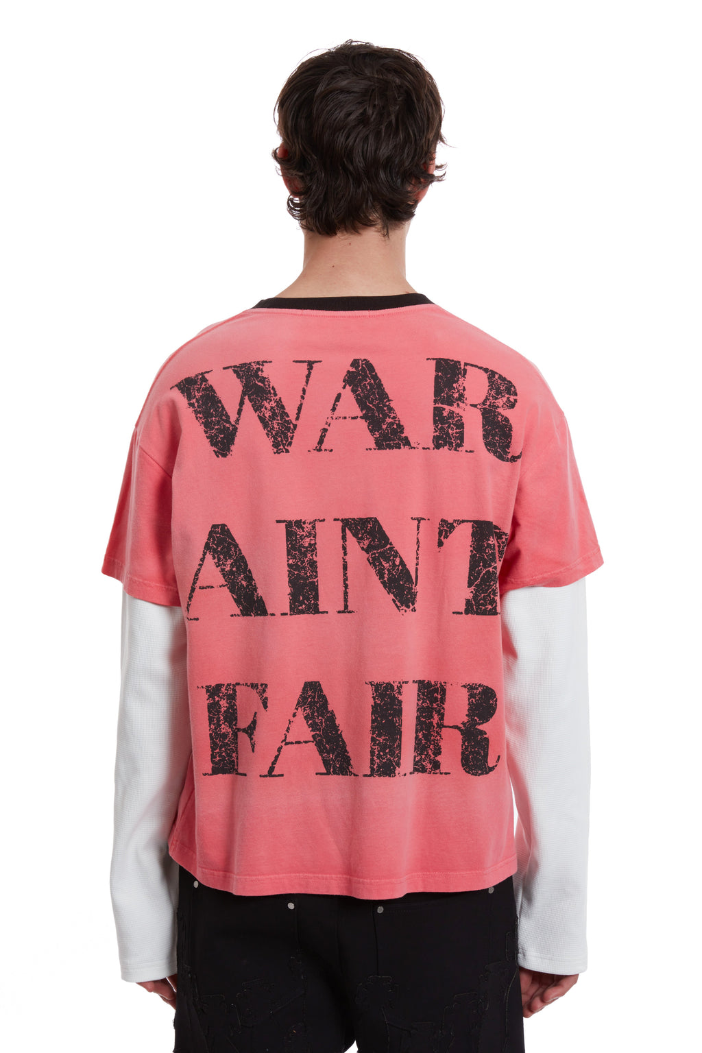 WHO DECIDES WAR AINT FAIR DOUBLE JERSEY — vista 3
