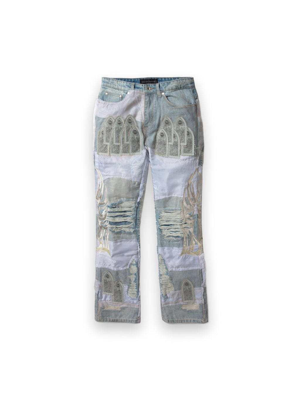 WHO DECIDES WAR WDW WINGED ORGANZA DENIM