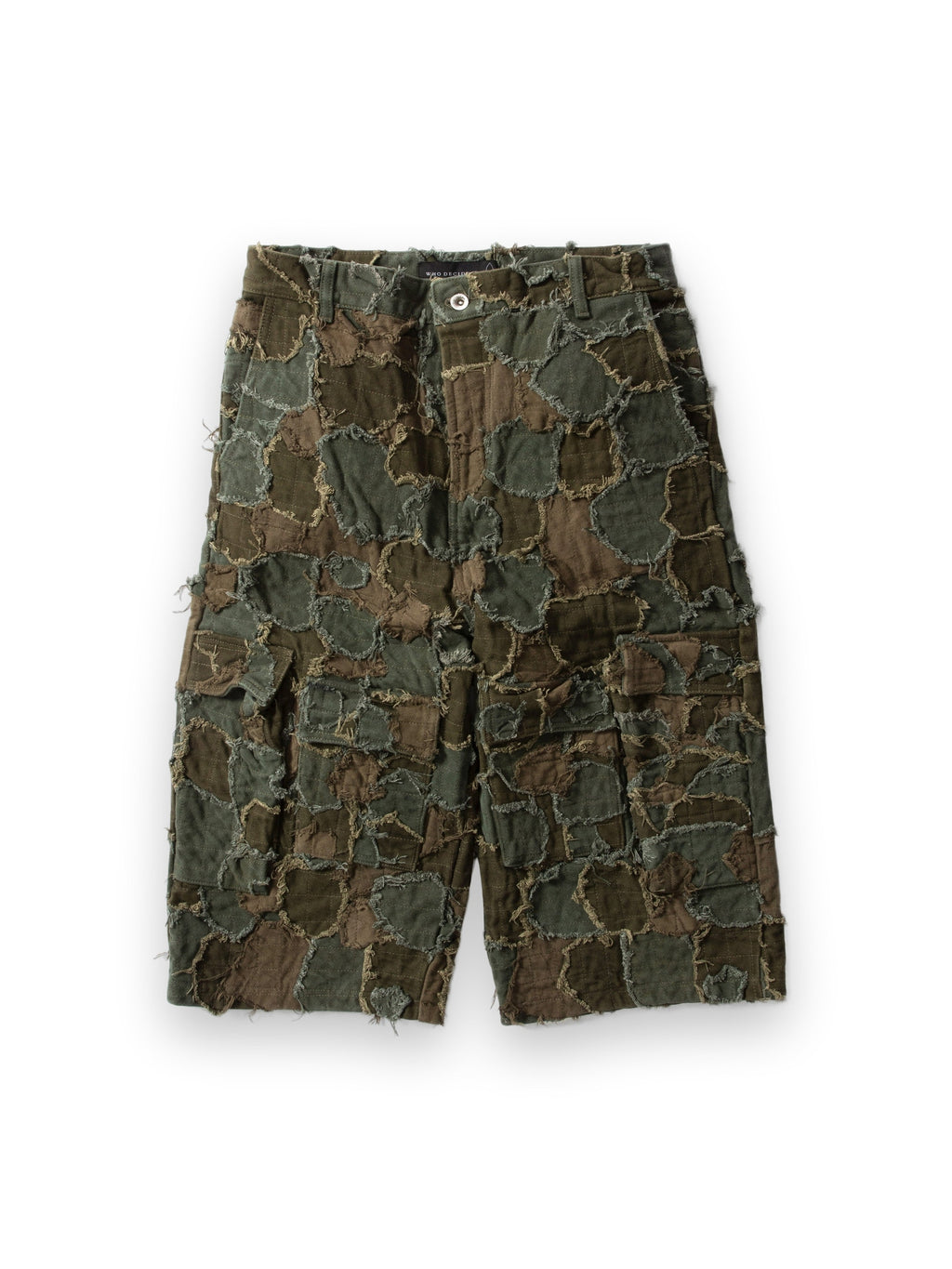 WHO DECIDES WAR FIELD CAMO CARGO SHORT