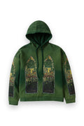 WHO DECIDES WAR FADED HOODED PULLOVER