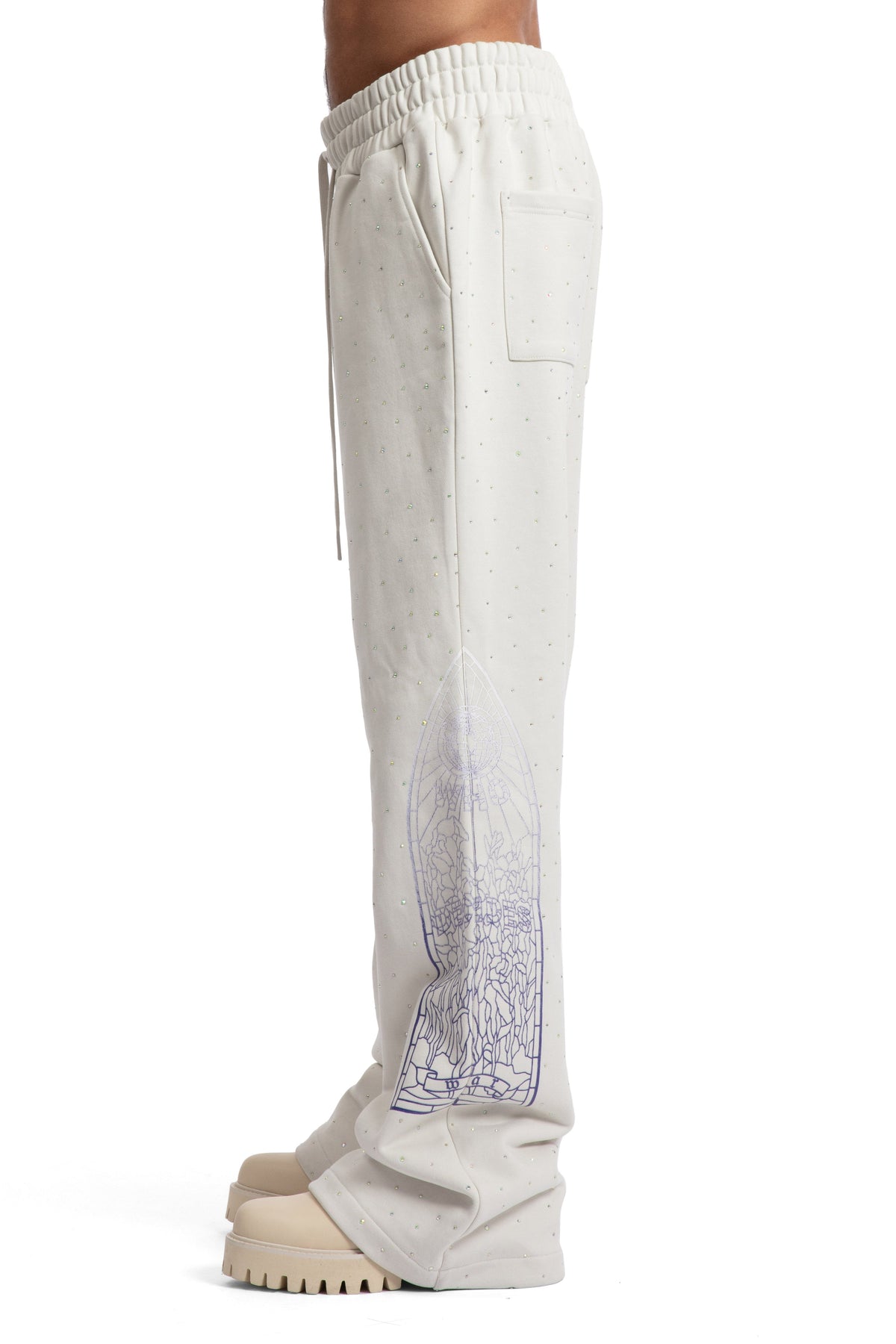 WHO DECIDES WAR RHINESTONE SWEATPANT — vista 5