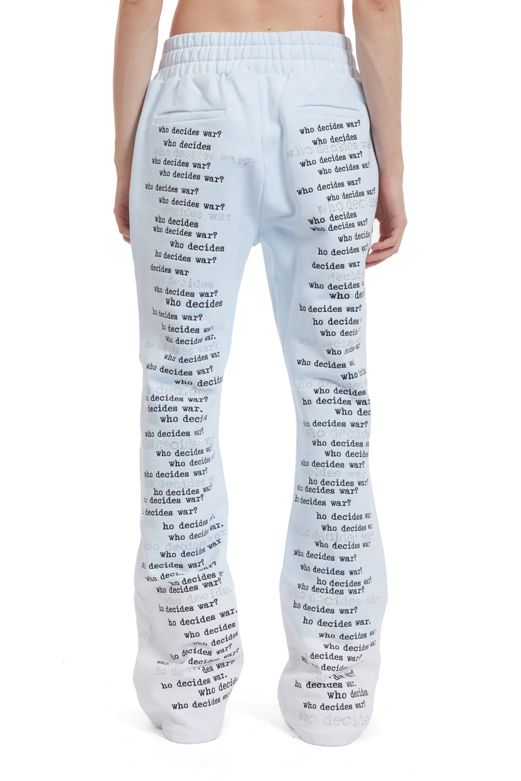 WHO DECIDES WAR WDW SCRIPTURE SWEATPANTS — vista 6