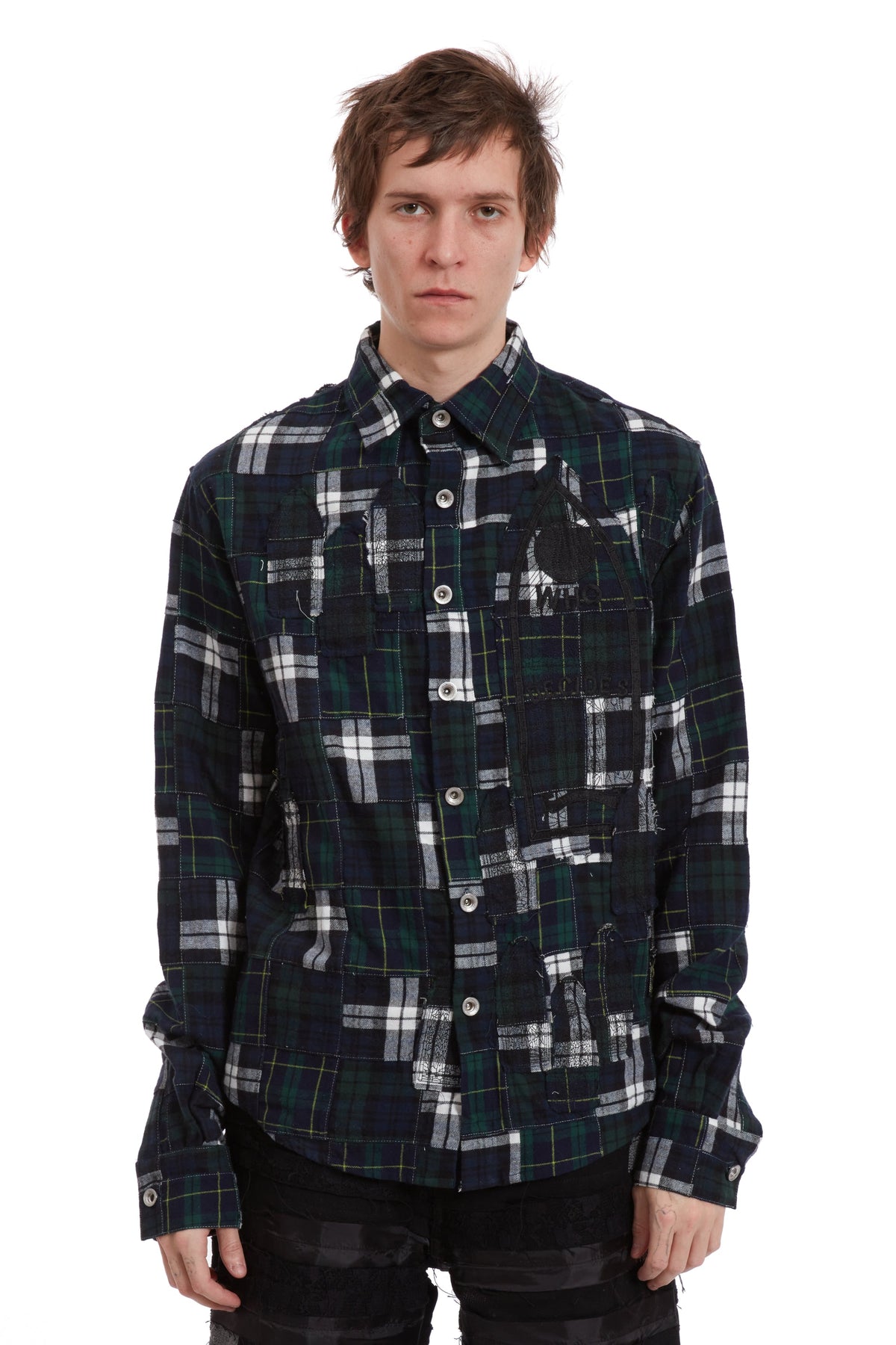 WHO DECIDES WAR PATCHED ARCH FLANNEL — vista 3