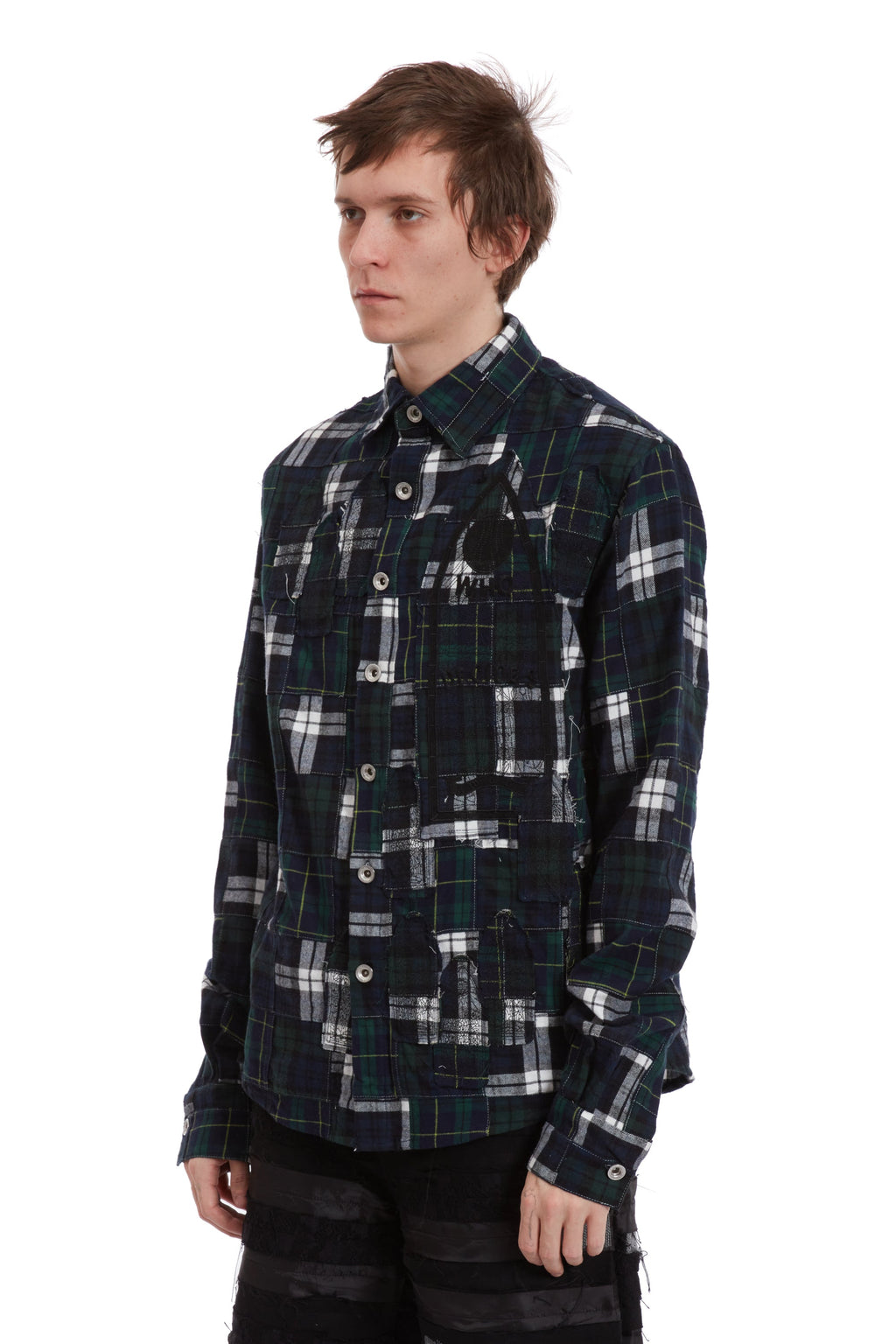 WHO DECIDES WAR PATCHED ARCH FLANNEL — vista 4
