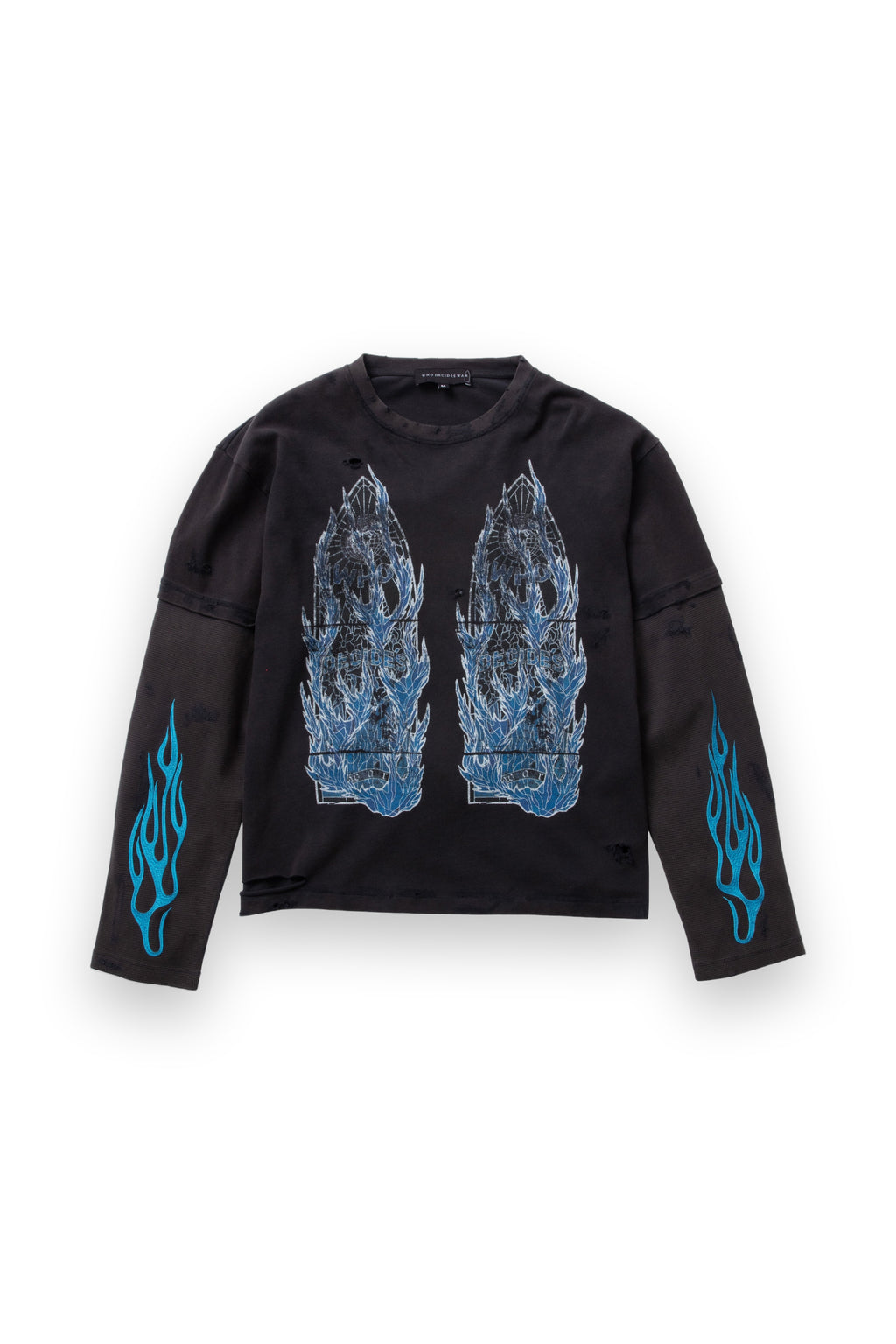 WHO DECIDES WAR FLAME GLASS DOUBLE JERSEY