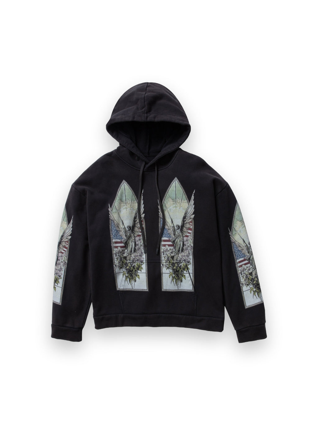WHO DECIDES WAR DEMO HOODED PULLOVER