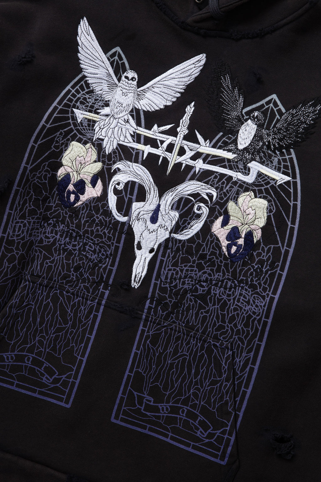 WHO DECIDES WAR EPITOME HOODED PULLOVER — vista 2