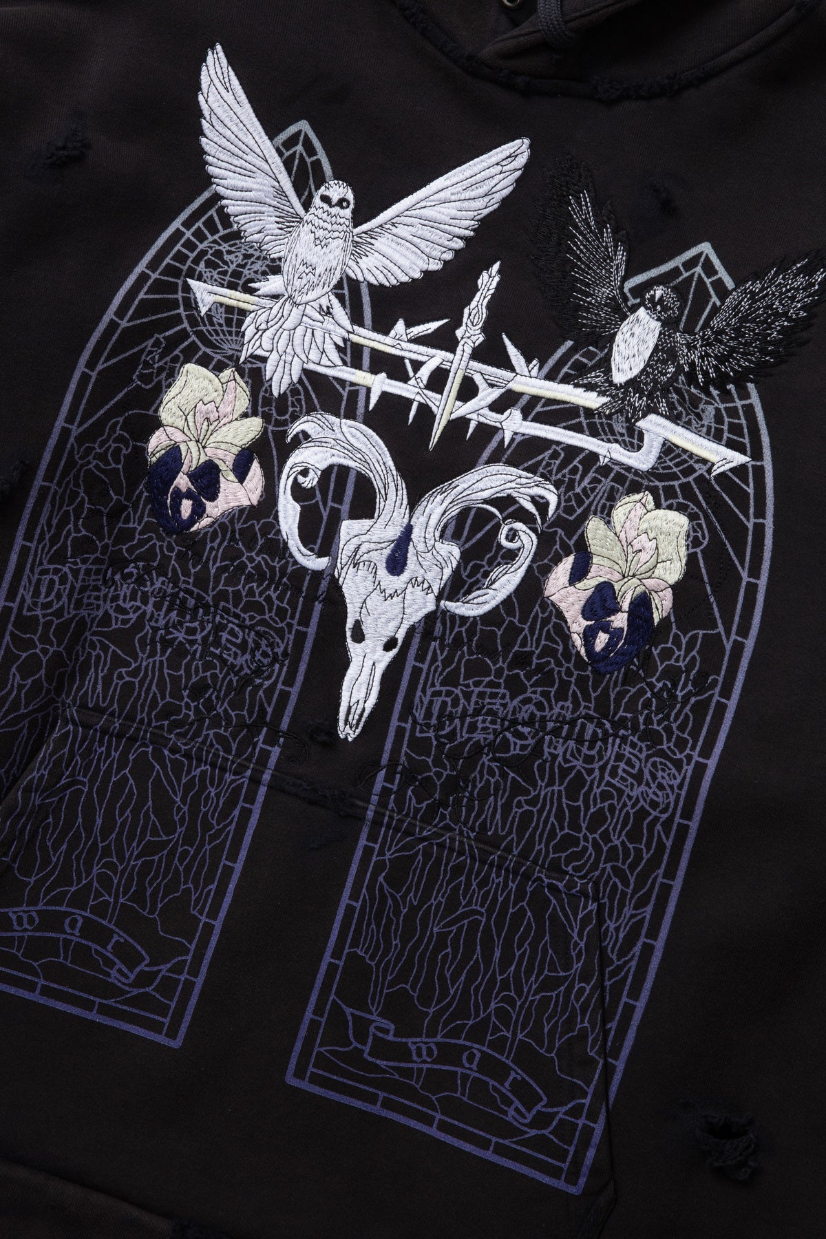 WHO DECIDES WAR EPITOME HOODED PULLOVER — vista 2
