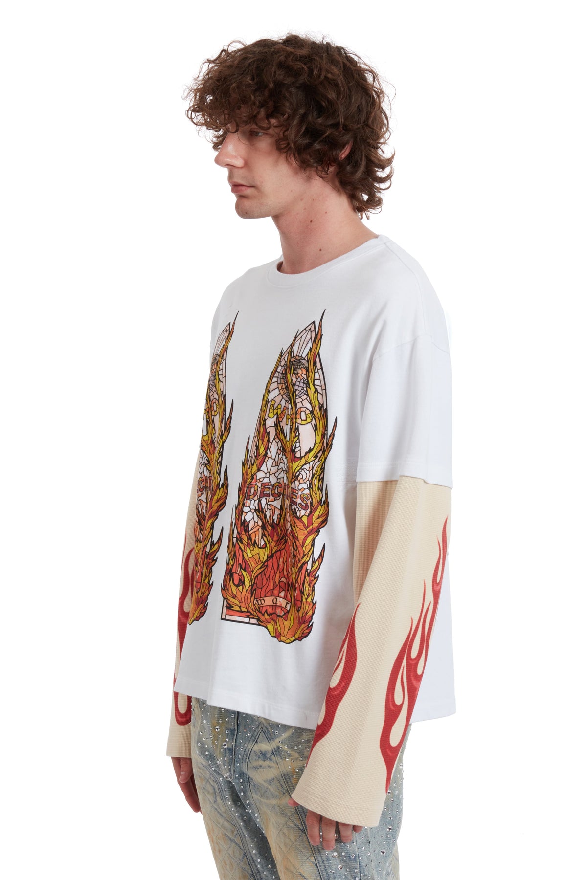WHO DECIDES WAR FLAME GLASS DOUBLE JERSEY — vista 4