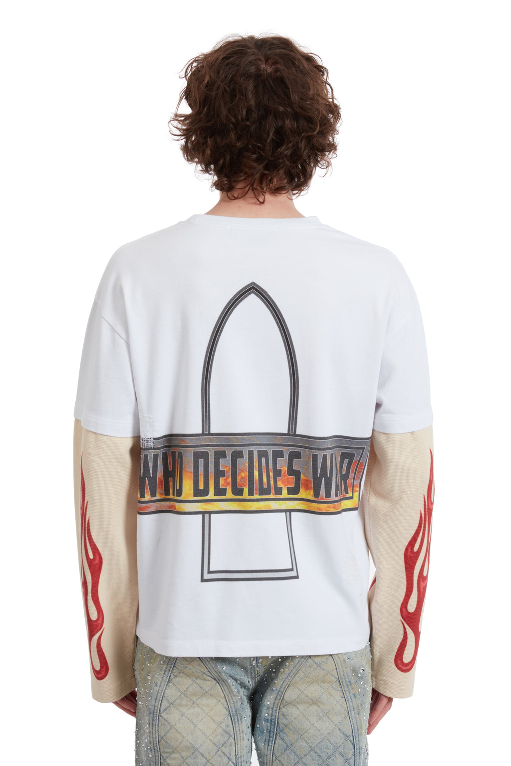 WHO DECIDES WAR FLAME GLASS DOUBLE JERSEY — vista 6