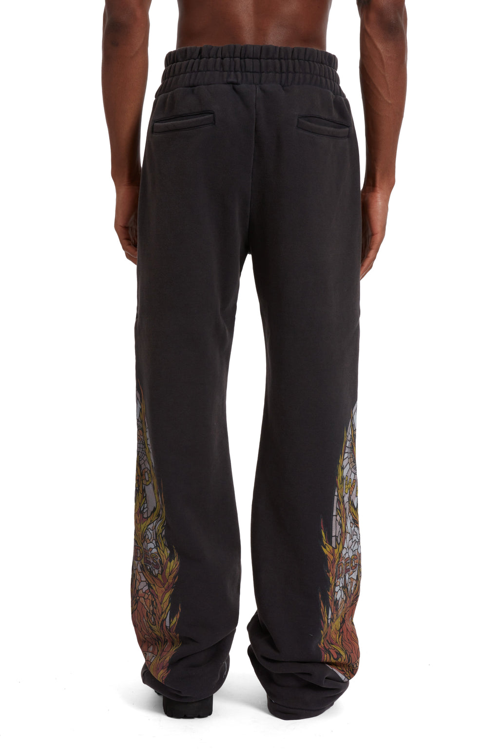 WHO DECIDES WAR FLAME GLASS HARDWARE SWEATPANT — vista 6