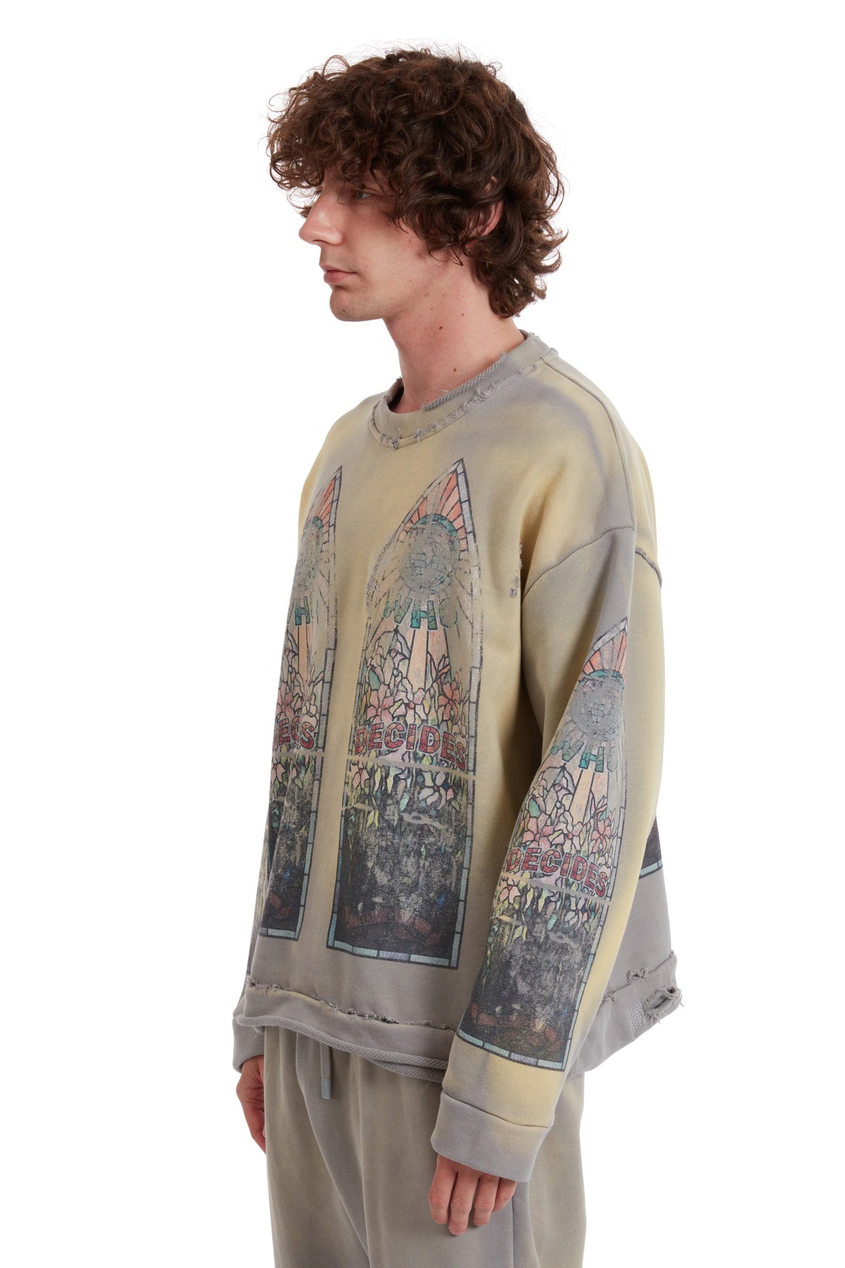 WHO DECIDES WAR FADED CREWNECK — vista 4