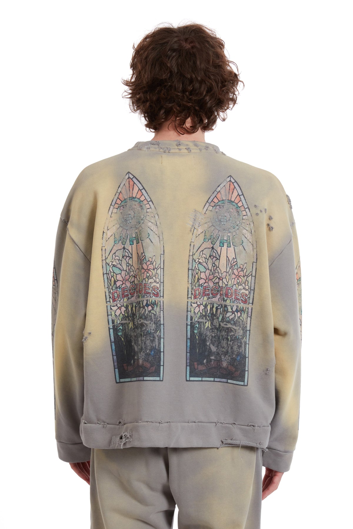 WHO DECIDES WAR FADED CREWNECK — vista 6