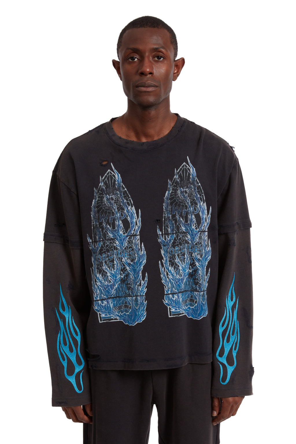 WHO DECIDES WAR FLAME GLASS DOUBLE JERSEY — vista 3