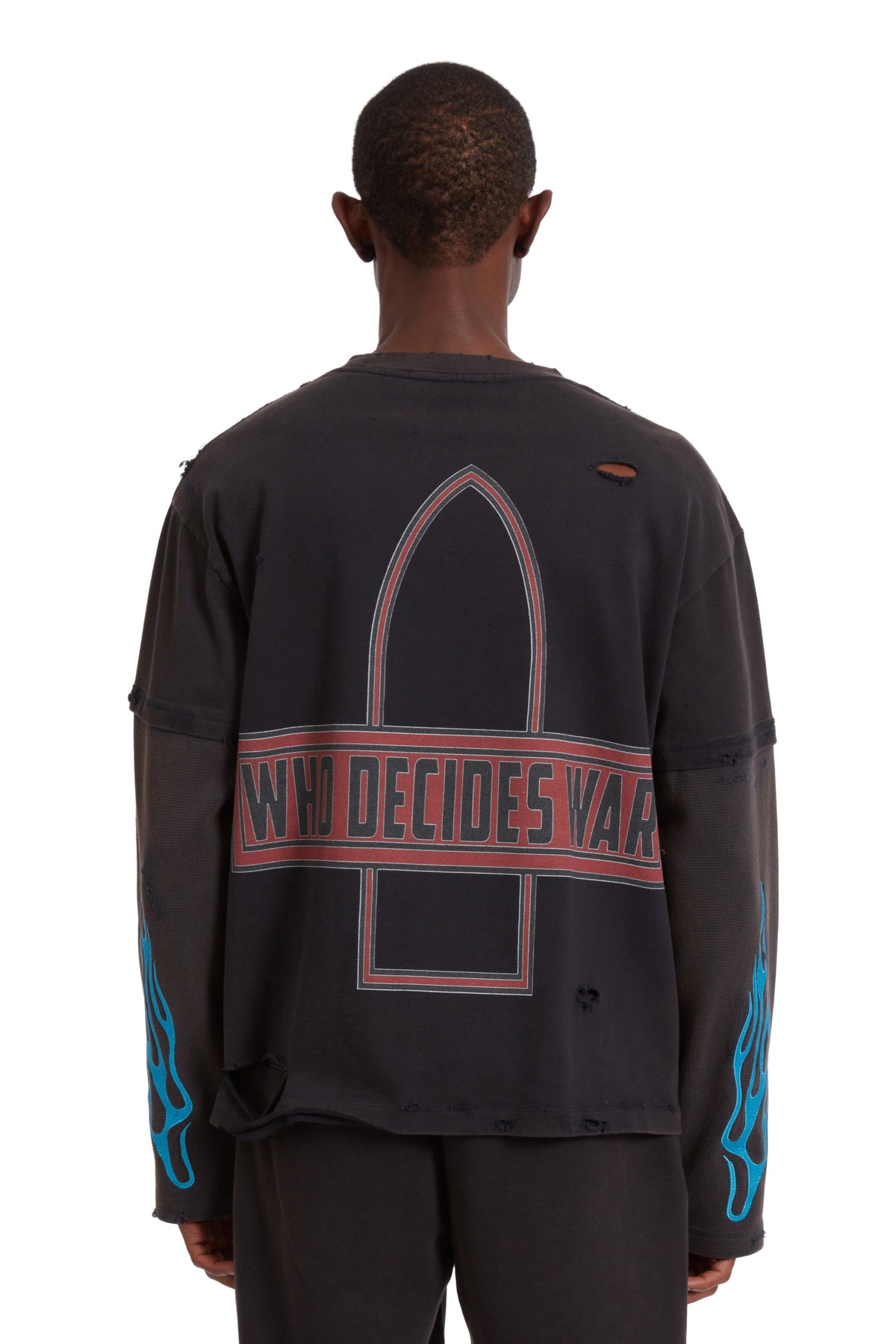 WHO DECIDES WAR FLAME GLASS DOUBLE JERSEY — vista 6