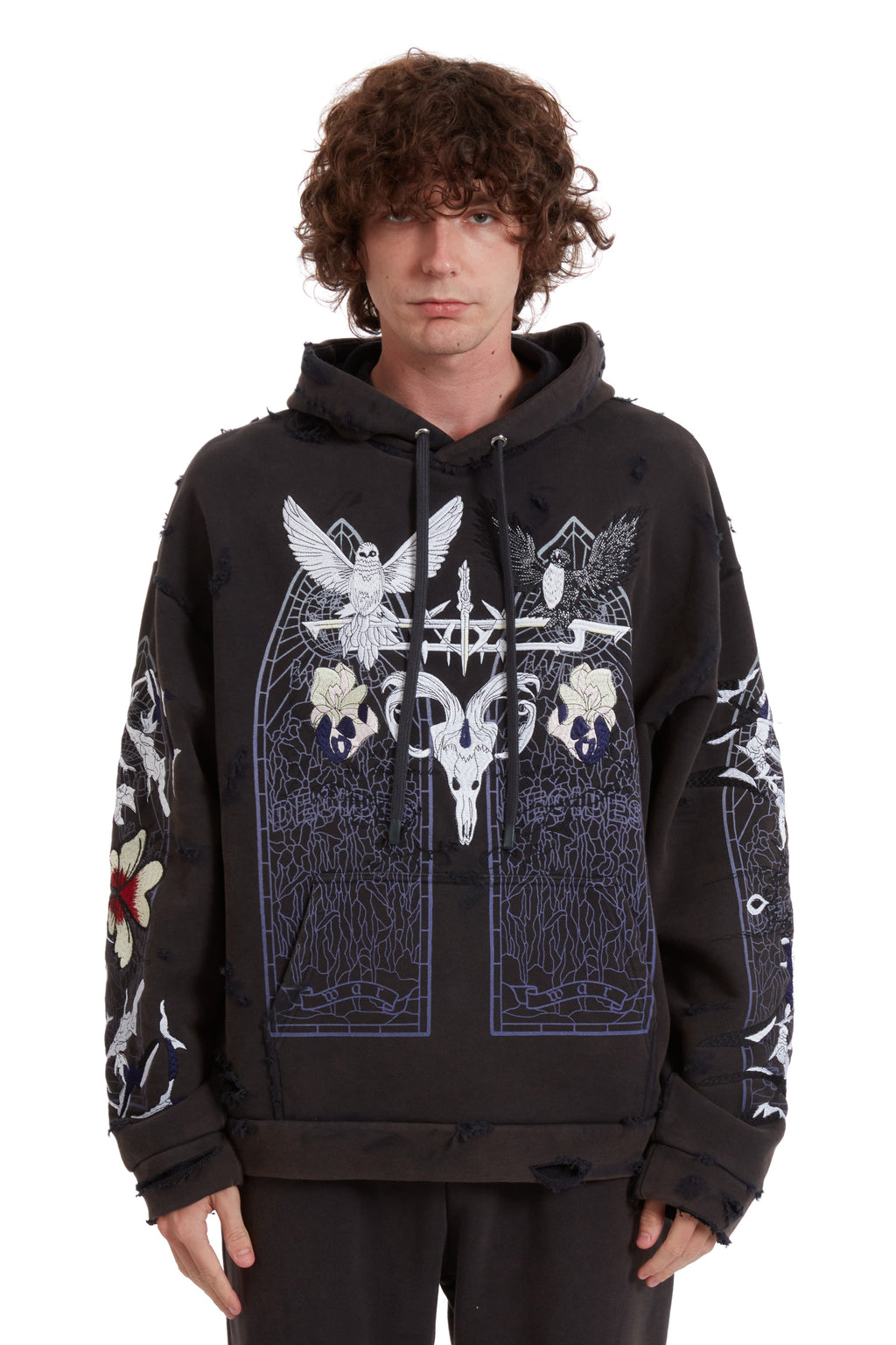 WHO DECIDES WAR EPITOME HOODED PULLOVER — vista 3