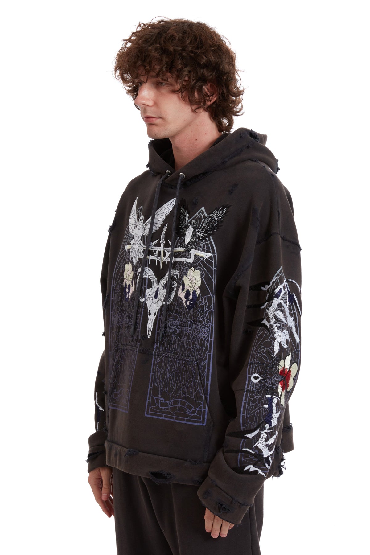 WHO DECIDES WAR EPITOME HOODED PULLOVER — vista 4