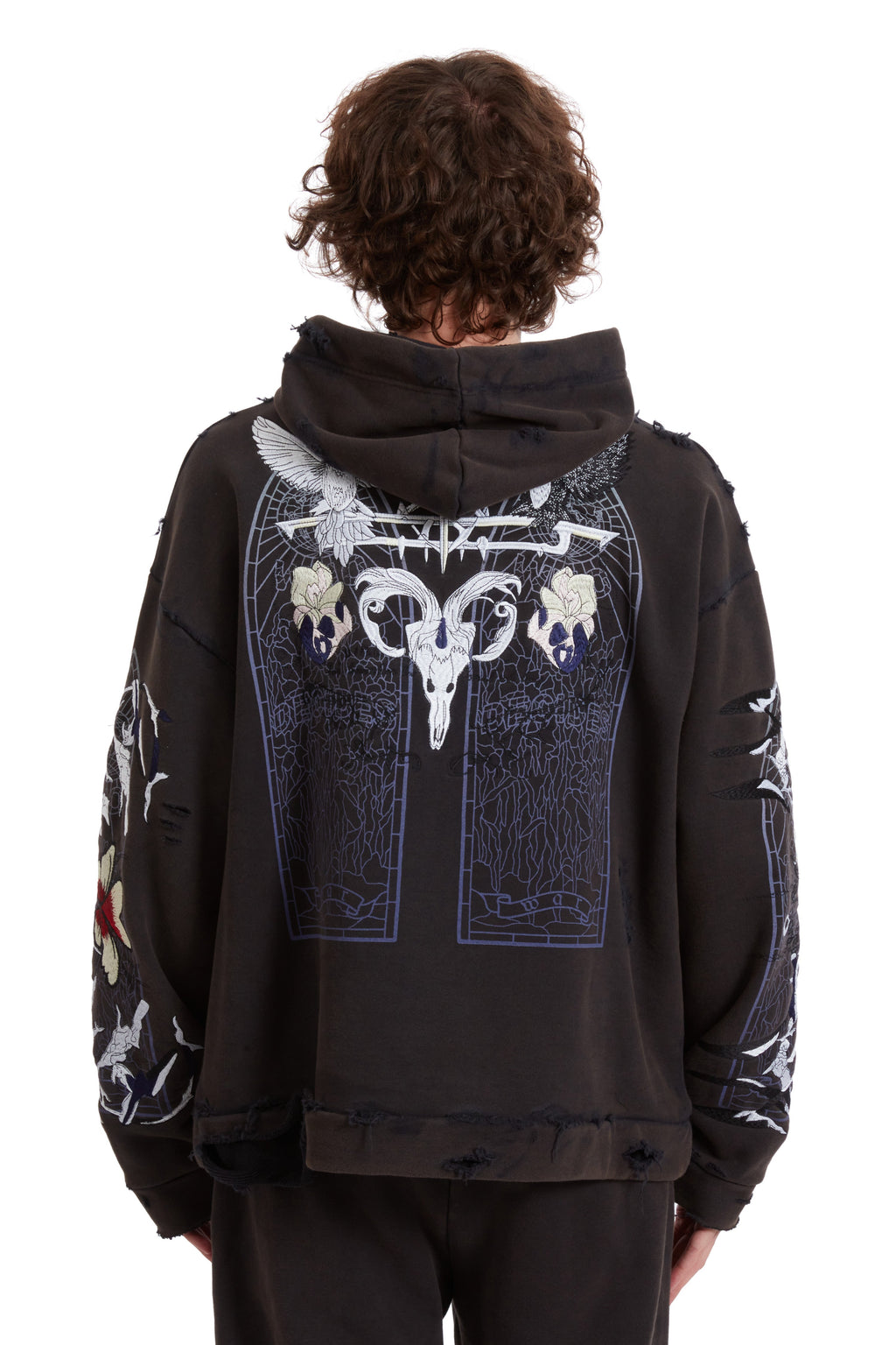 WHO DECIDES WAR EPITOME HOODED PULLOVER — vista 6