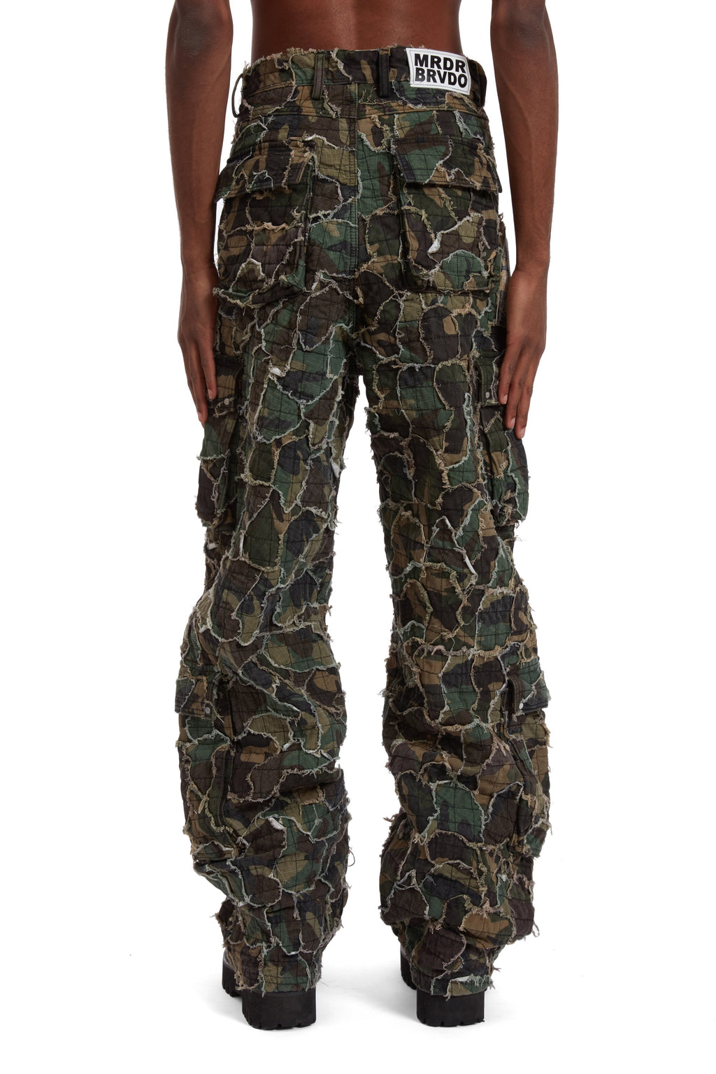 WHO DECIDES WAR WASHED CAMO CARGO PANT — vista 6
