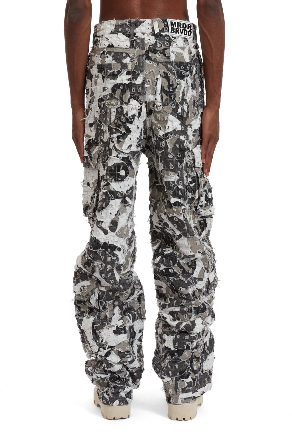 WHO DECIDES WAR MICRO DISTRESSED CARGO PANT — vista 6