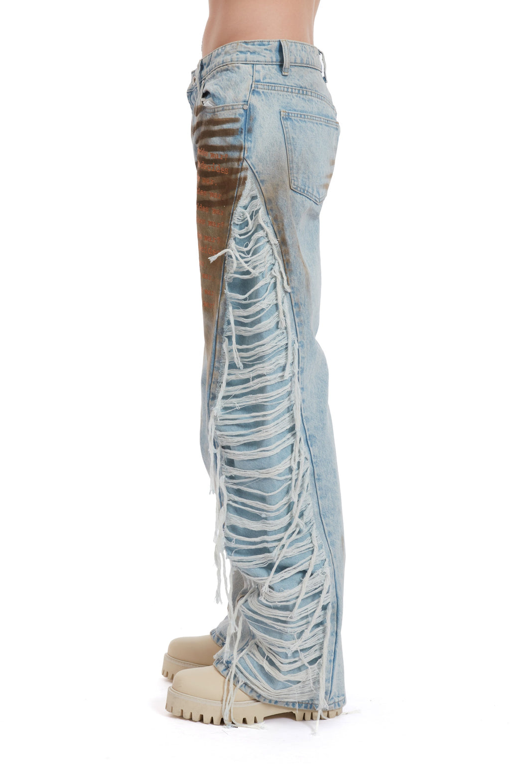 WHO DECIDES WAR MECHANIC ULTRA FLARE DENIM — vista 5