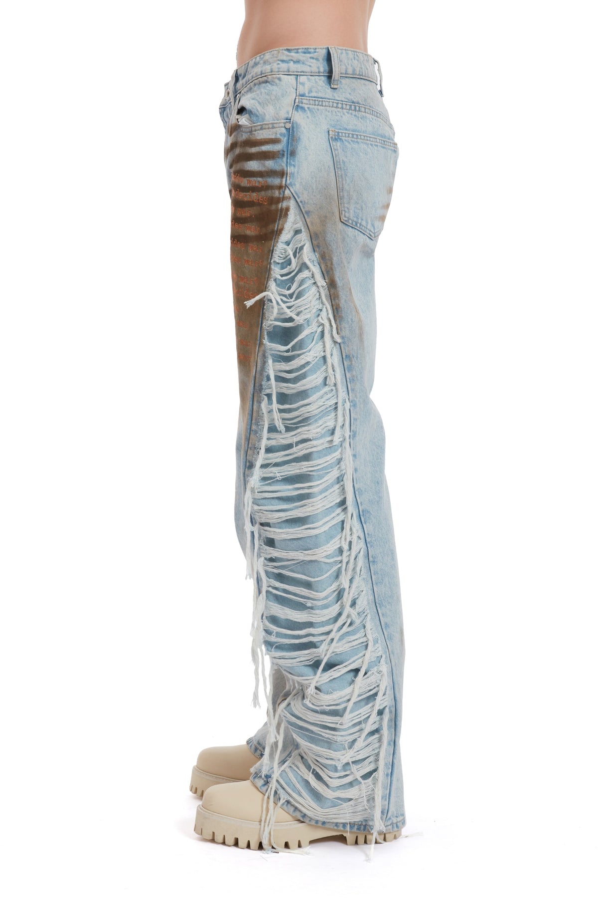 WHO DECIDES WAR MECHANIC ULTRA FLARE DENIM — vista 5