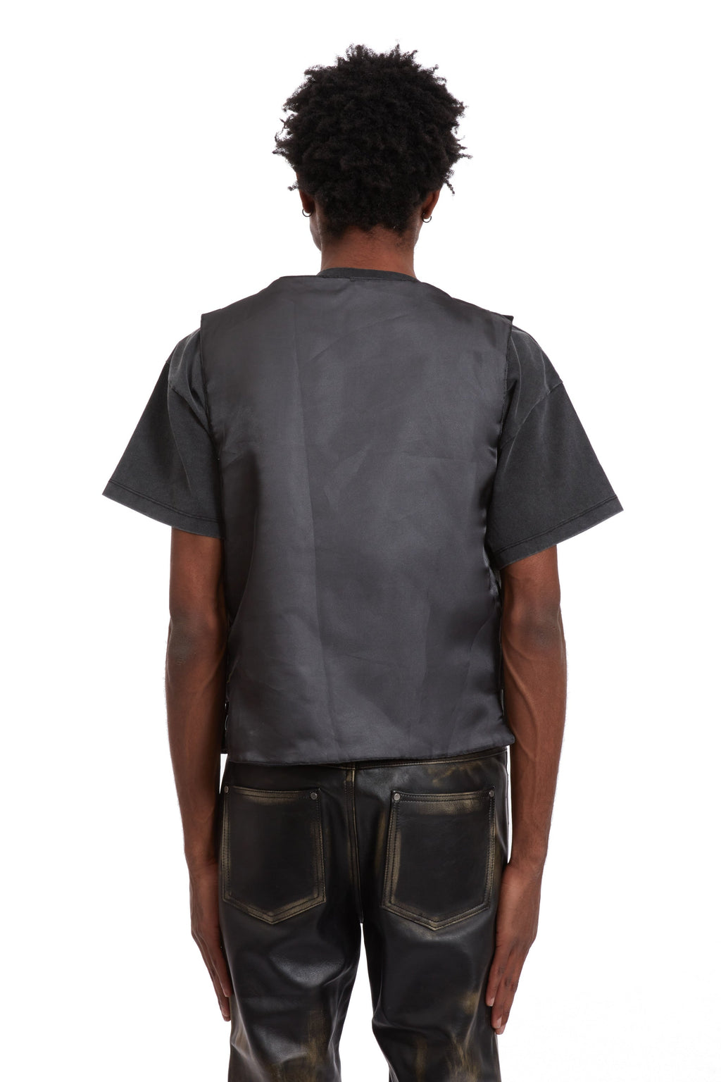 WHO DECIDES WAR ORGANZA BULLET POINT VEST — vista 6