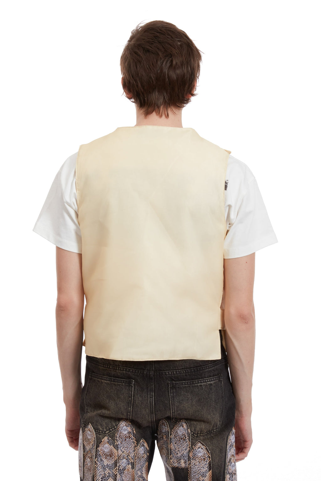 WHO DECIDES WAR ORGANZA BULLET POINT VEST — vista 6