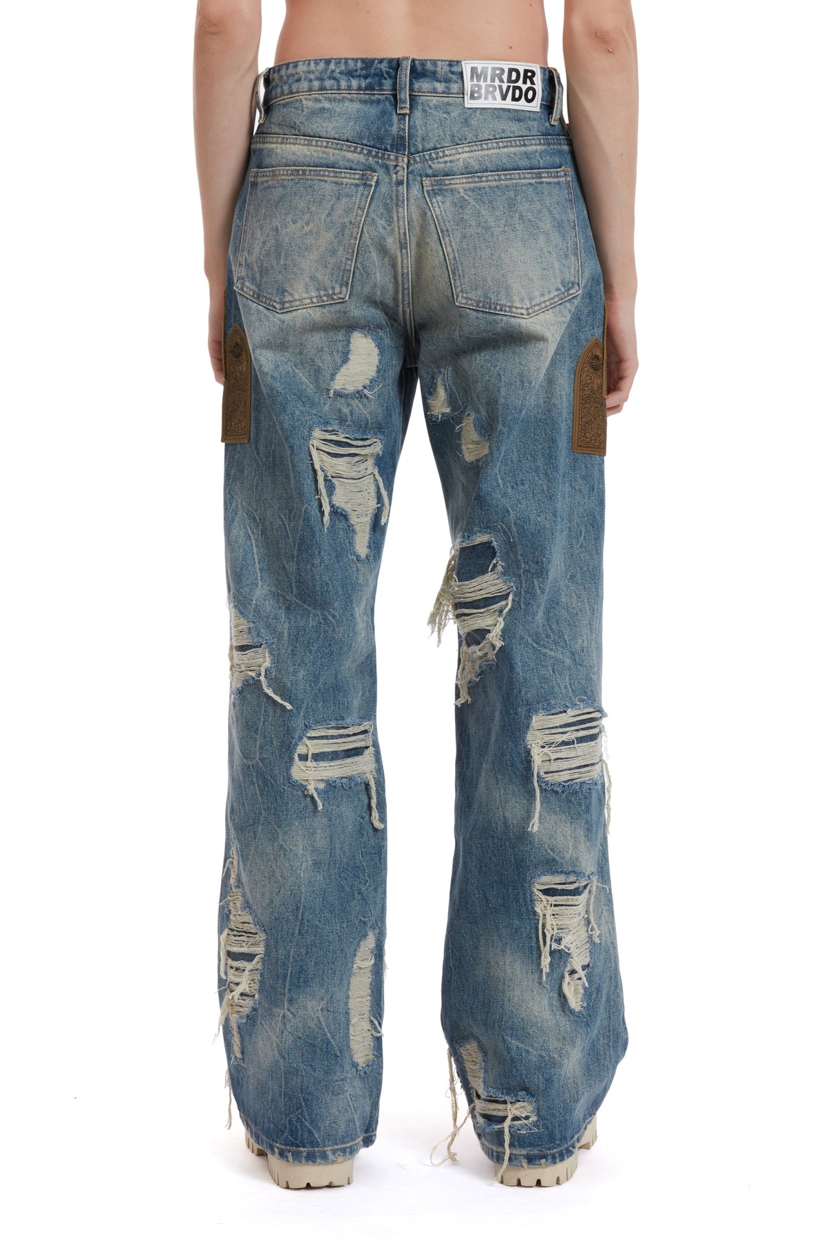 WHO DECIDES WAR SIDE PATCH RELAXATION DENIM — vista 6