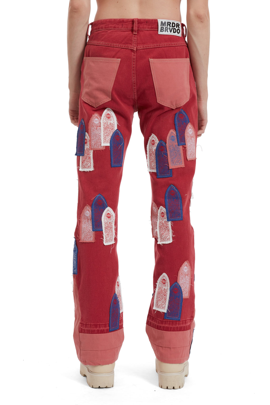 WHO DECIDES WAR PATCHED ARCH CARPENTER PANT — vista 6