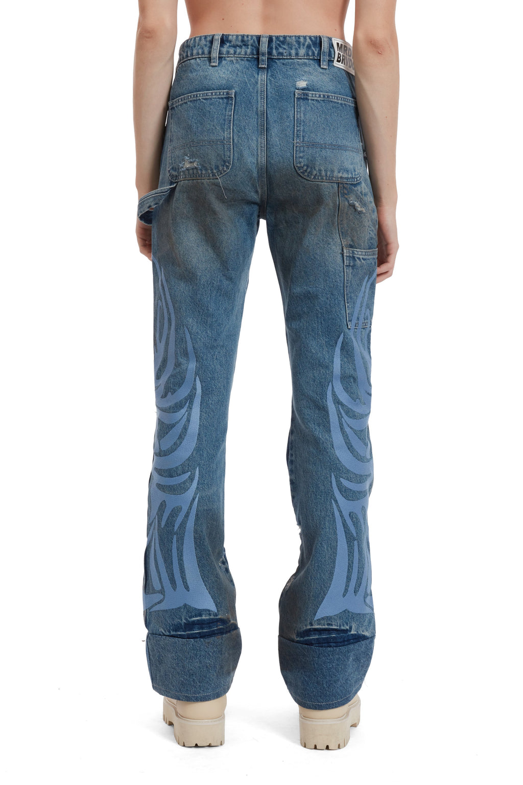 WHO DECIDES WAR WDW WINGED CARPENTER DENIM — vista 6