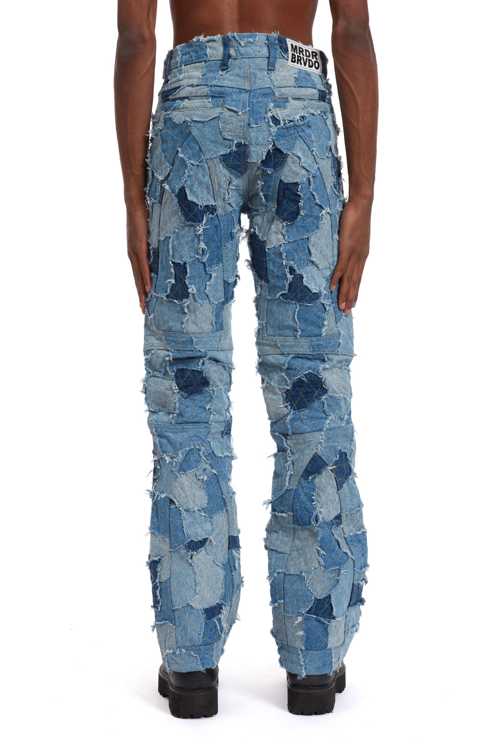 WHO DECIDES WAR DENIM BORO MOTO PANT — vista 6