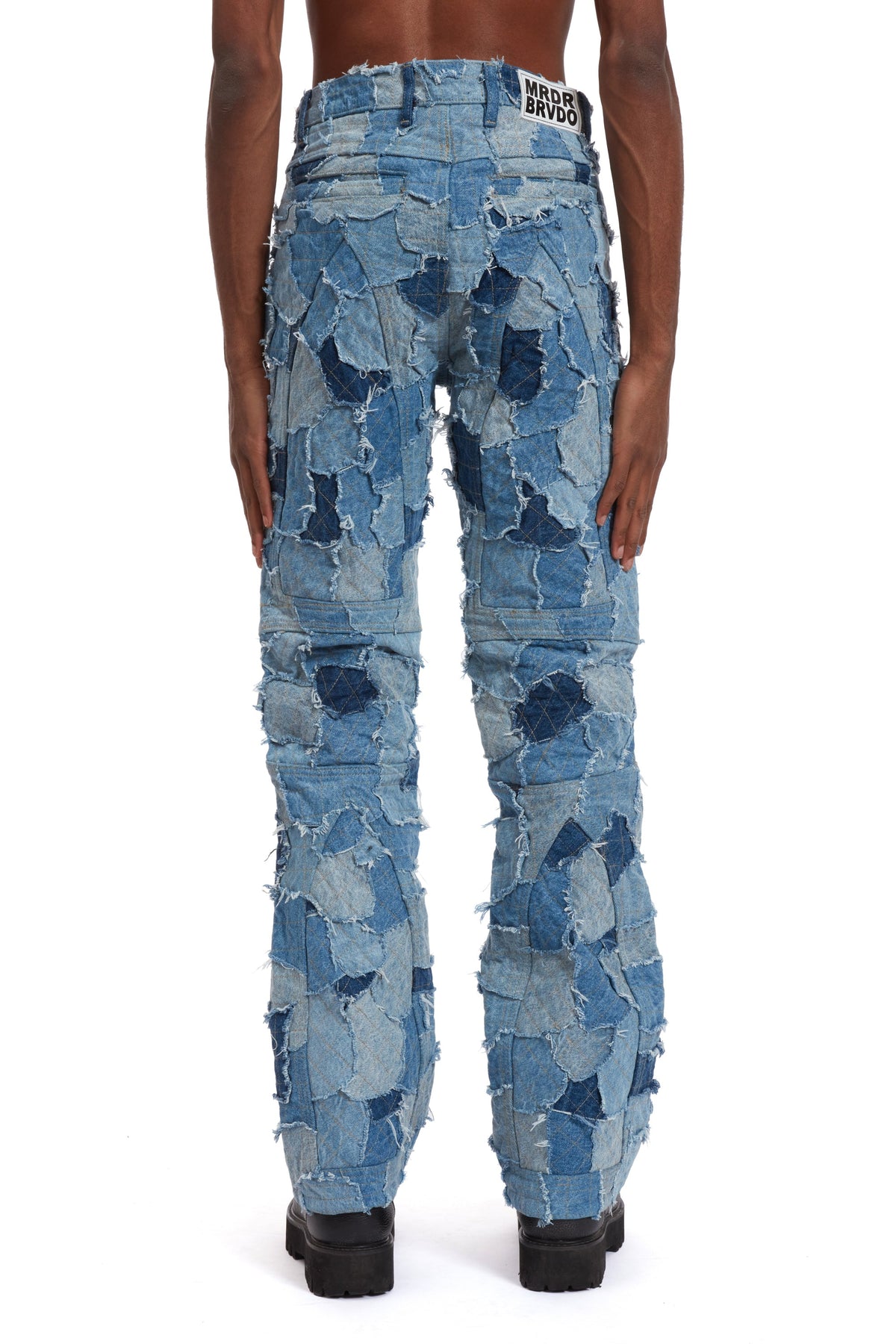 WHO DECIDES WAR DENIM BORO MOTO PANT — vista 6