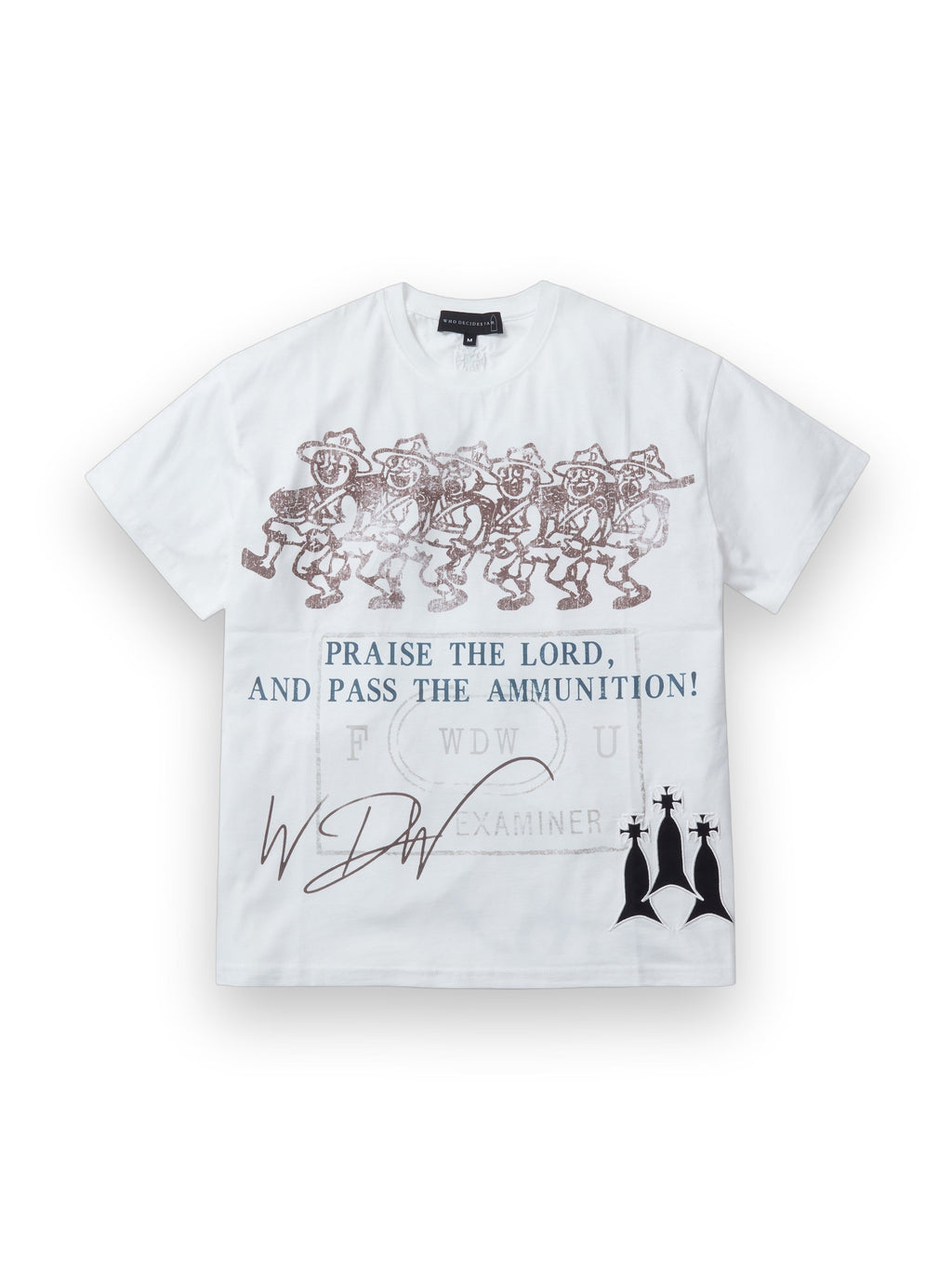 WHO DECIDES WAR POSTAL JERSEY SHORT SLEEVE