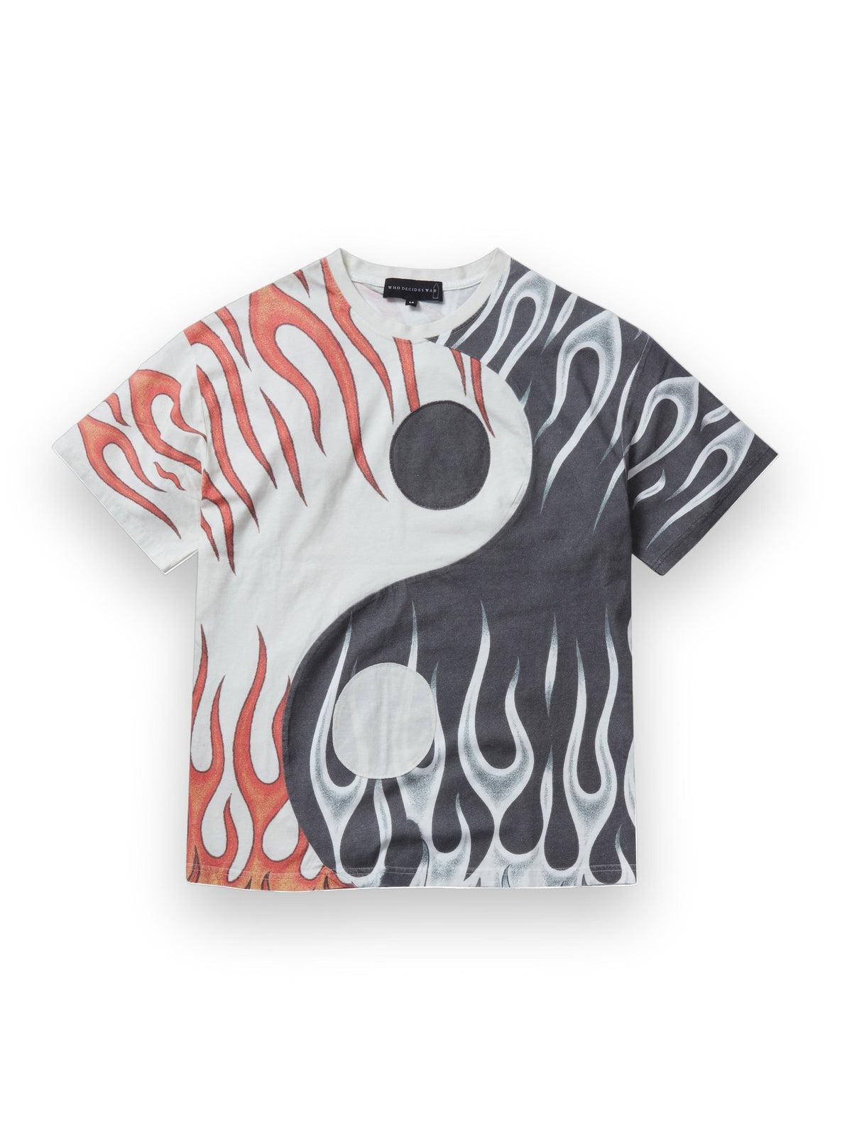 WHO DECIDES WAR YIN YANG JERSEY SHORT SLEEVE