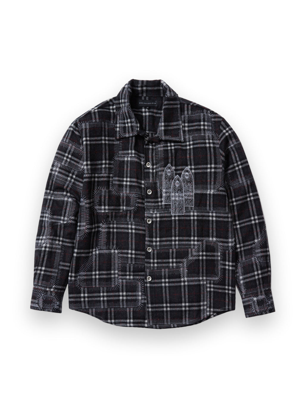 WHO DECIDES WAR SYNDICATED FLANNEL