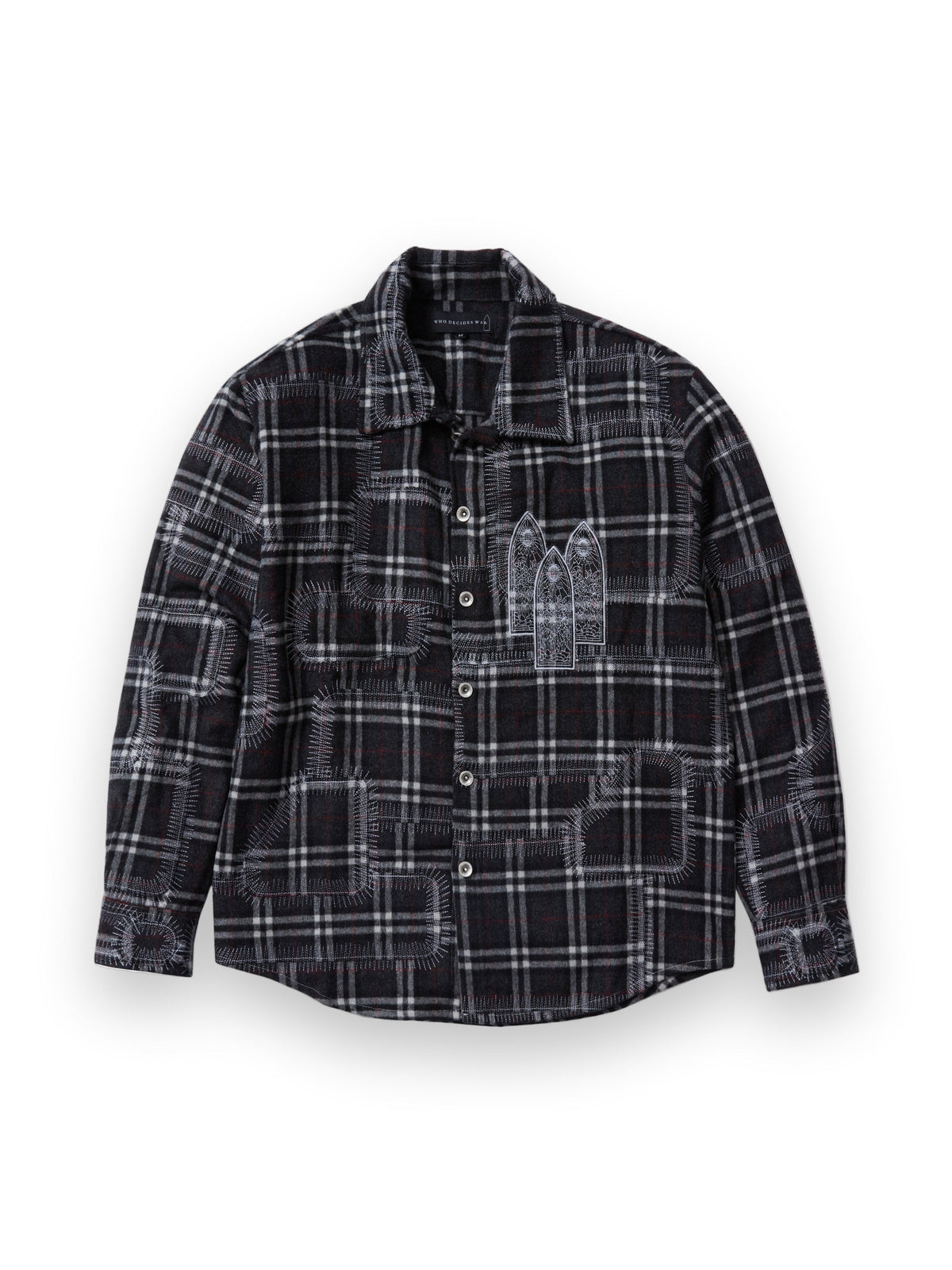 WHO DECIDES WAR SYNDICATED FLANNEL