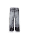 WHO DECIDES WAR SLIM FIT TWILIGHT WASH WITH PATCHES