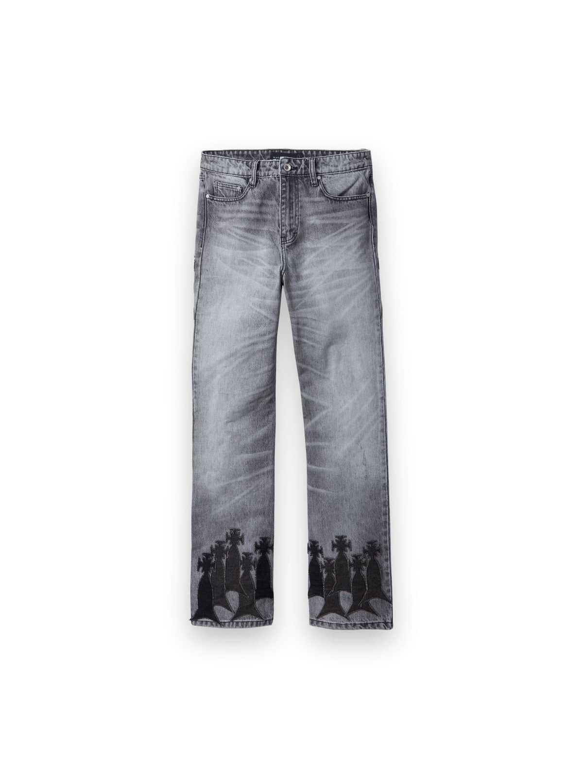 WHO DECIDES WAR SLIM FIT TWILIGHT WASH WITH PATCHES