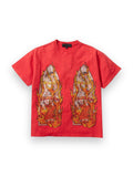 WHO DECIDES WAR RHINESTONE FLAME GLASS JERSEY