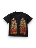 WHO DECIDES WAR RHINESTONE FLAME GLASS JERSEY
