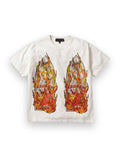 WHO DECIDES WAR RHINESTONE FLAME GLASS JERSEY