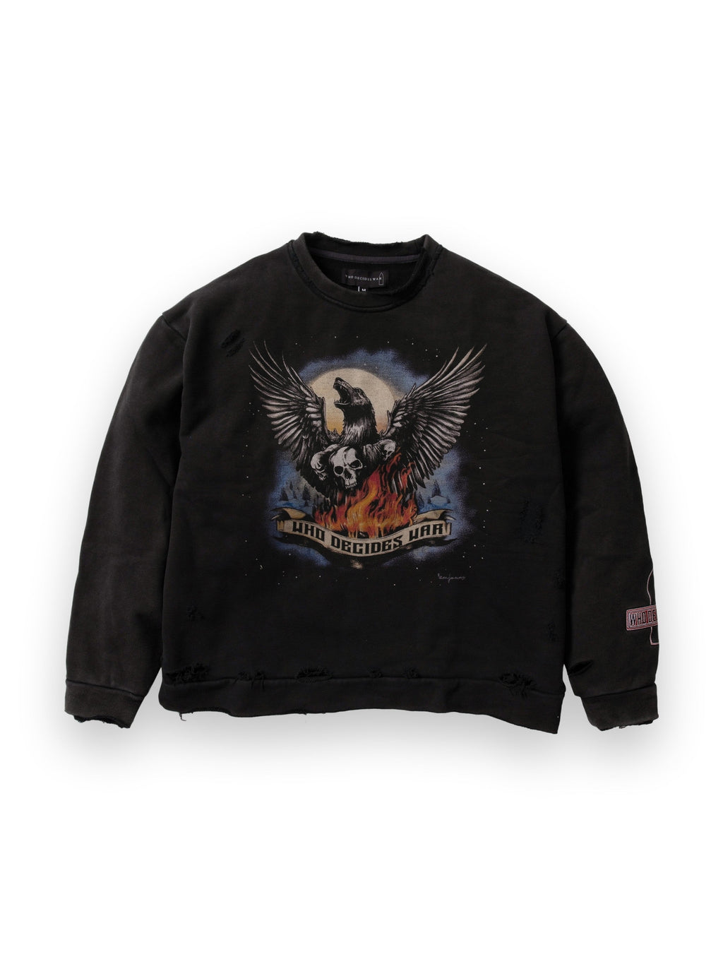 WHO DECIDES WAR MOON PULLOVER