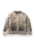 WHO DECIDES WAR FADED CREWNECK